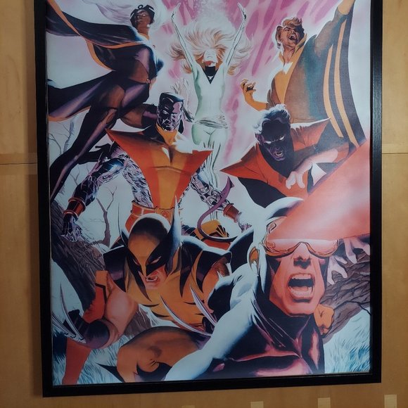 Alex Ross X-Men vs Phoenix Silk canvas Fabric Poster (24" x 36" approx) - Picture 2 of 2
